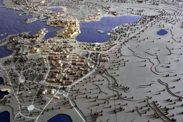 план местности