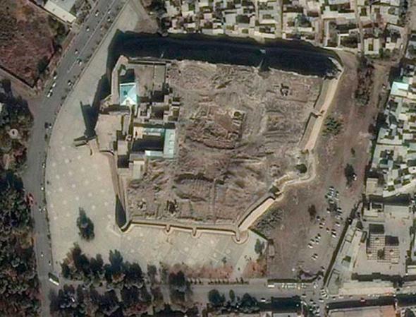 Арк /г. Бухара/ вид сверху