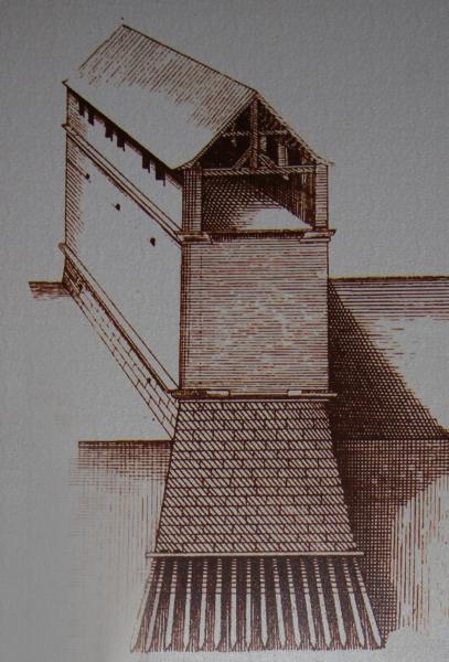 конструкция стены в разрезе