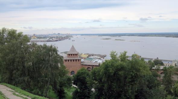 вид на север, внутренний двор