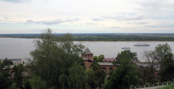 вид на север, внутренний двор