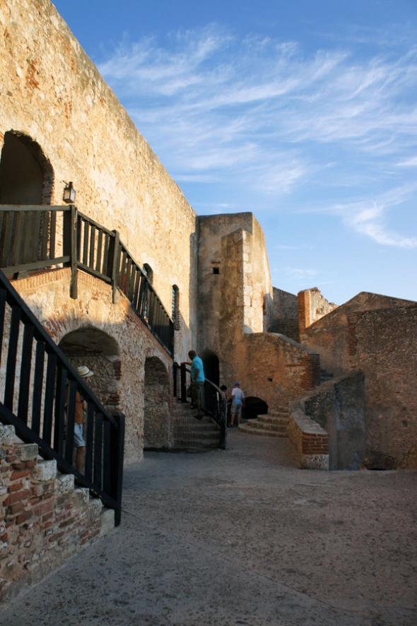 Кастильо дель Морро, внутренний двор