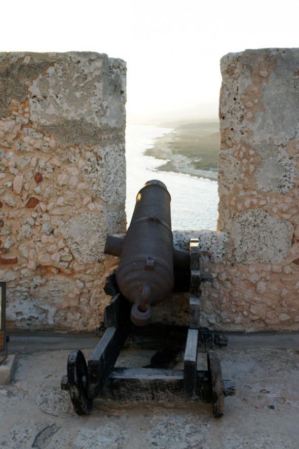 Кастильо дель Морро, бойница, пушка