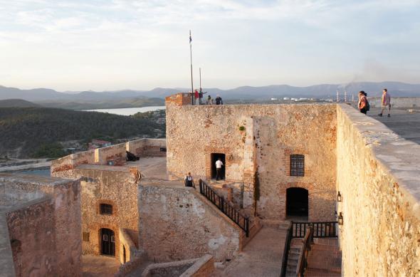 Кастильо дель Морро, внутренний двор