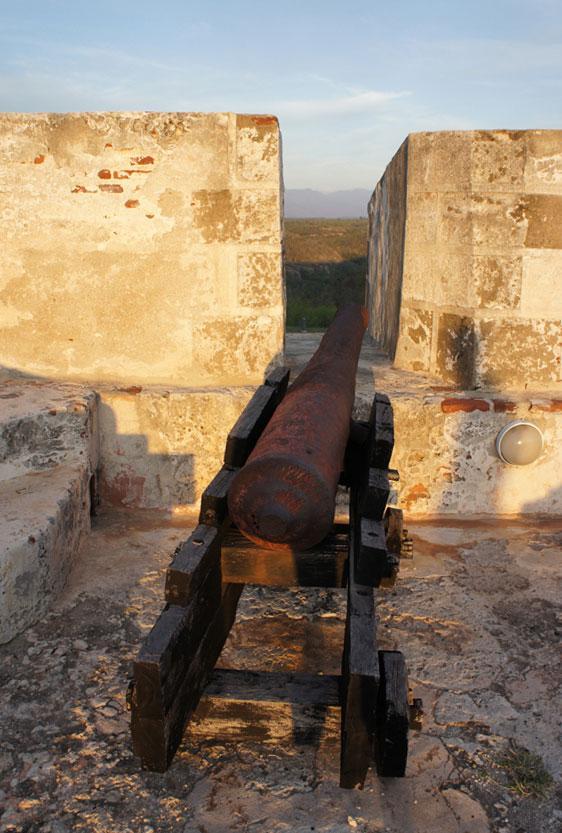 Кастильо дель Морро, бойница, пушка