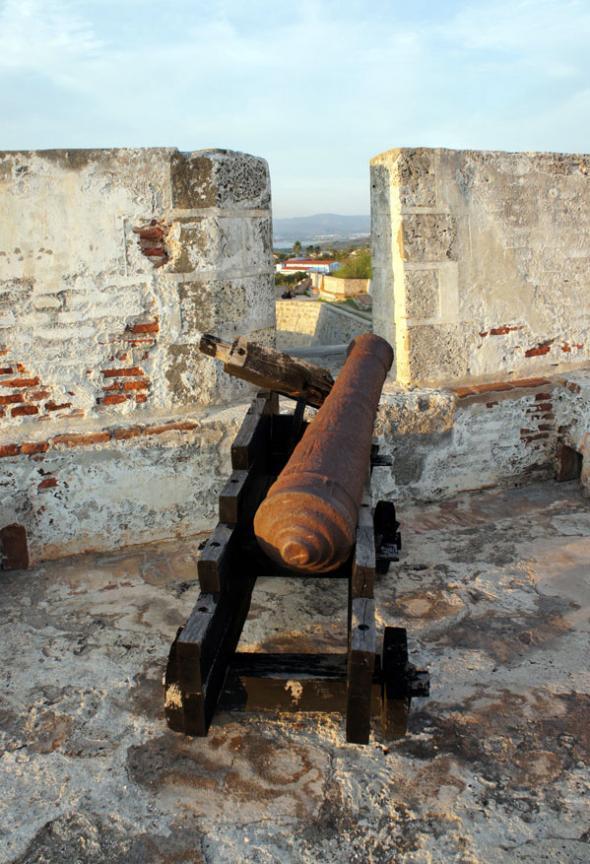 Кастильо дель Морро, бойница