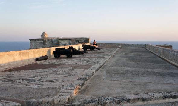 Кастильо дель Морро, верхняя батарея