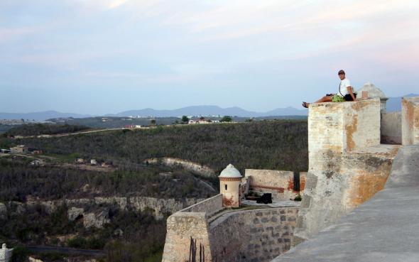 Кастильо дель Морро, вид на север