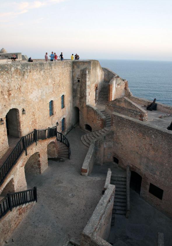 Кастильо дель Морро, вид на юг