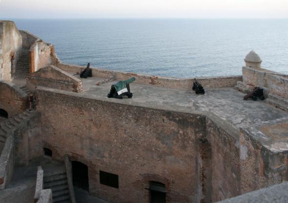 Кастильо дель Морро, вид на юг