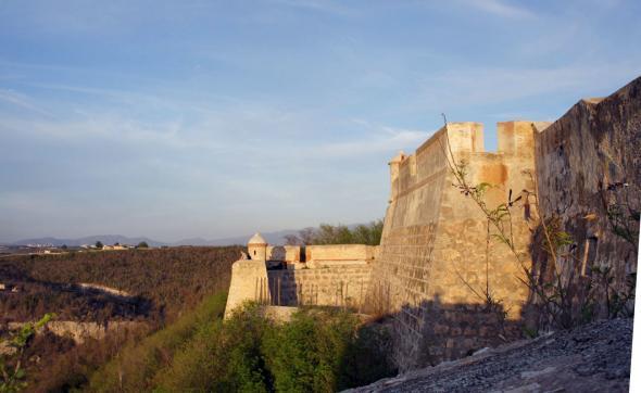 Кастильо дель Морро, западная стена