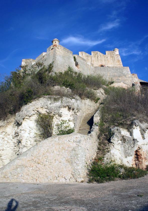 Кастильо дель Морро, подъём в цитадель