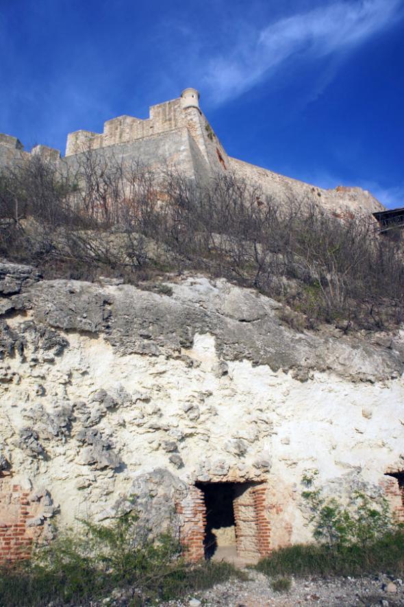 Кастильо дель Морро, подъём в цитадель