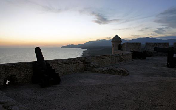 Кастильо дель Морро, вид на запад