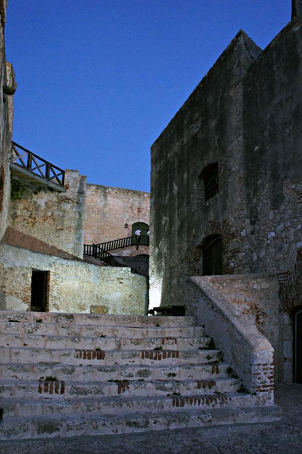 Кастильо дель Морро, внутренний двор