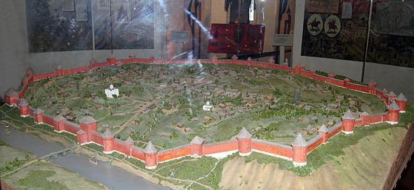 макет Смоленского кремля