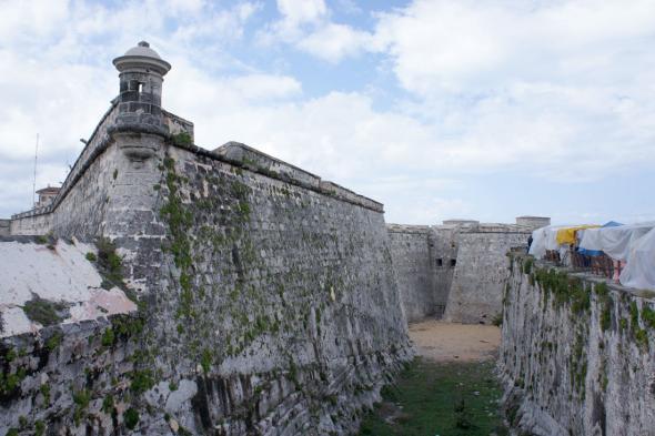 северный бастион Castillo De Los Tres Reyes Del Morro