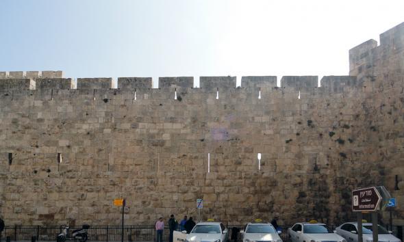 стены Иерусалим