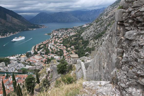 вид на север