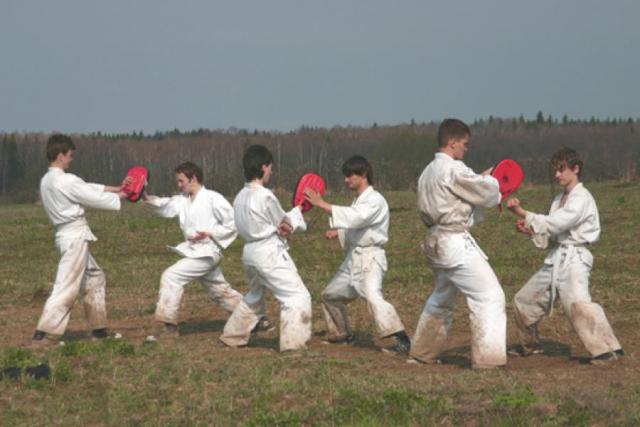 отработка ударов