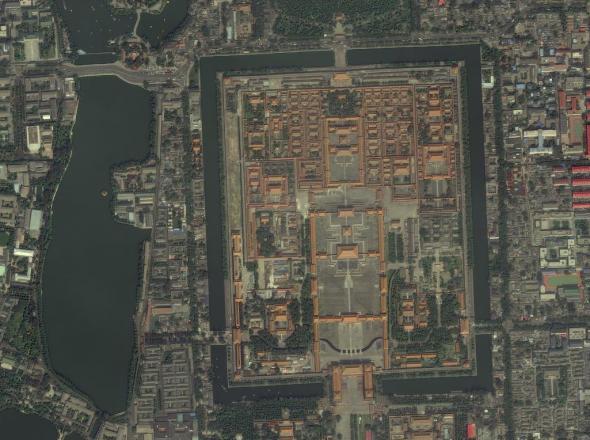 Запретный город (вид сверху) Запретный город (вид сверху)